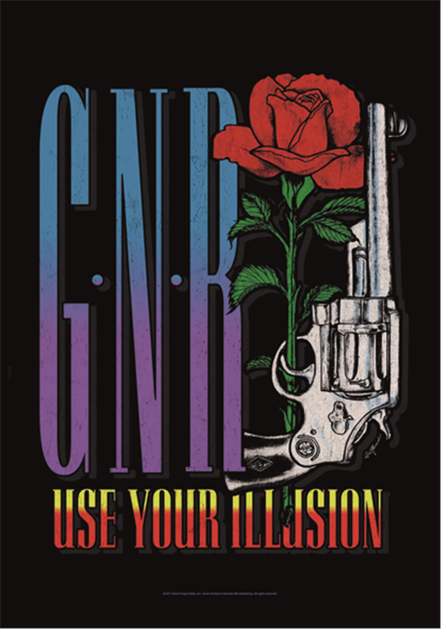 Guns N' Roses Use Your Illusion large fabric poster / flag 1100mm x 750mm
