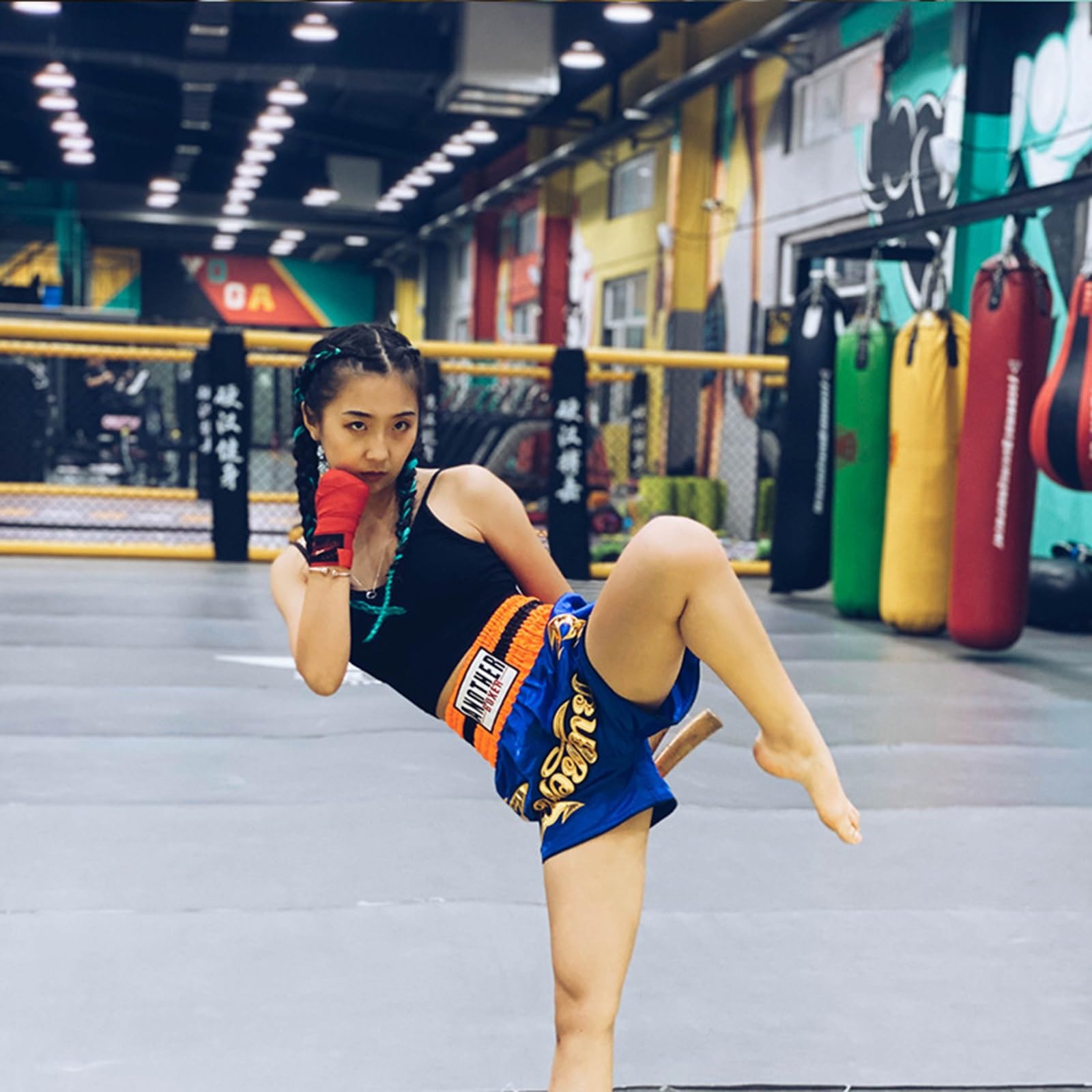 Short De Combat MMA ARIASS - Muay Thai, Boxe, BJJ | Confort Et Liberté De Mouvement Homme Femme