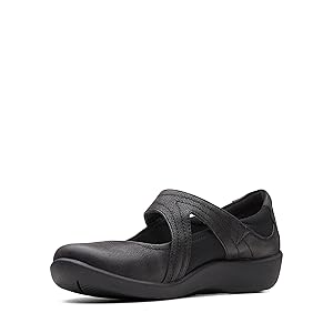 CLARKS Women's Sillian Bella Mary Jane Flat