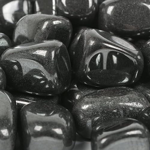 Miniatura 2 de Justinstones Colección de muestras pequeñas de hematita de 3.53 onzas (3.53 onzas), cristal curativo para reiki, decoración del hogar