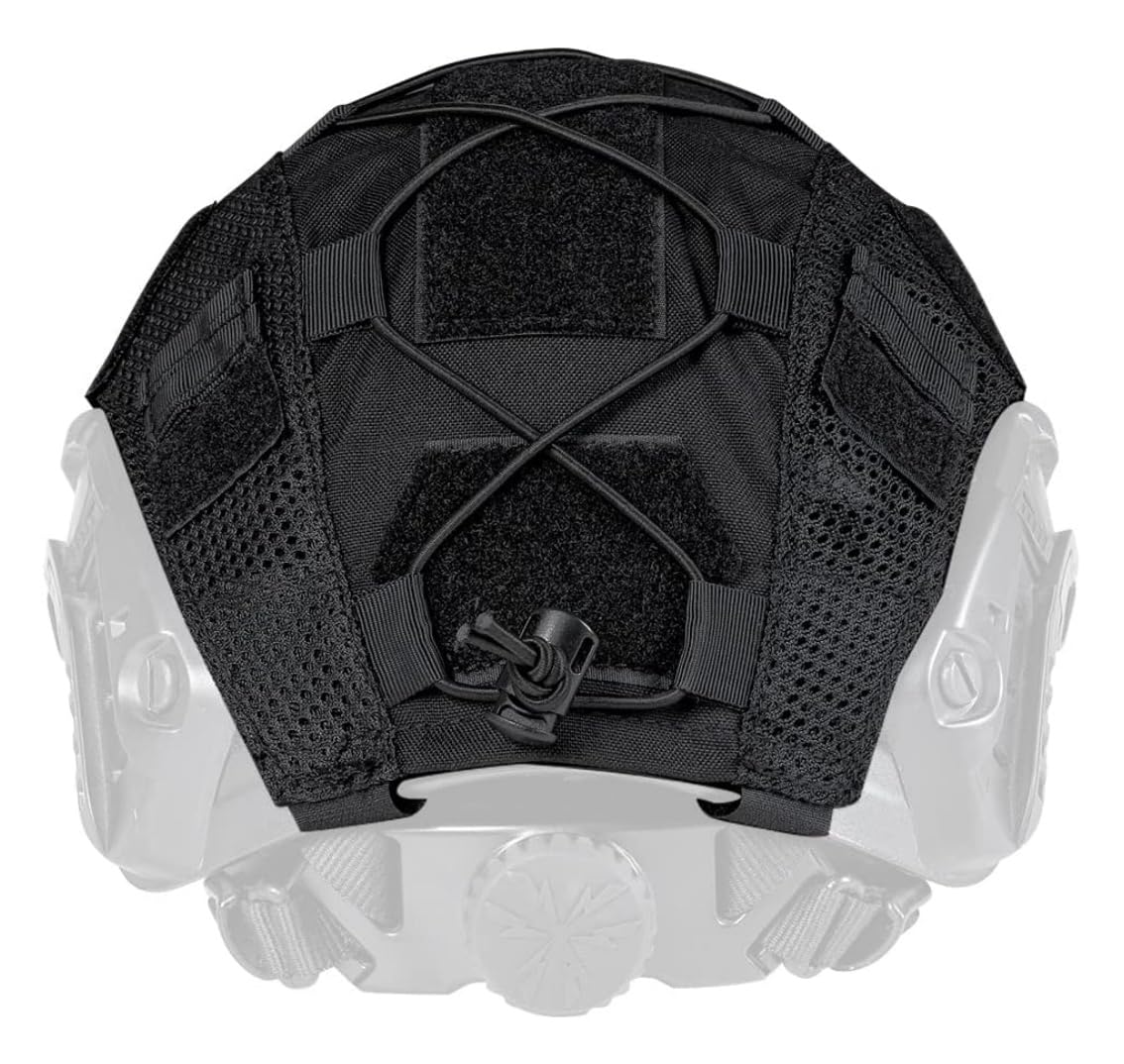 ATAIRSOFT Telo tattico Airsoft Paintball Militare Caccia Casco Copertura Panno di Nylon per caschi veloci BJ/PJ/MH