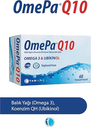 Omepa Q10 Omega3 & Ubiquinol 60 Capsule