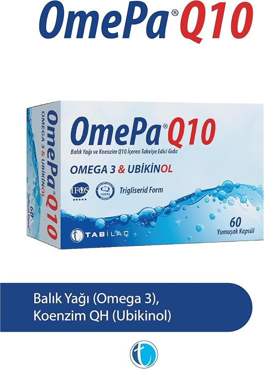 Omepa Q10 Omega3 & Ubiquinol 60 Capsule