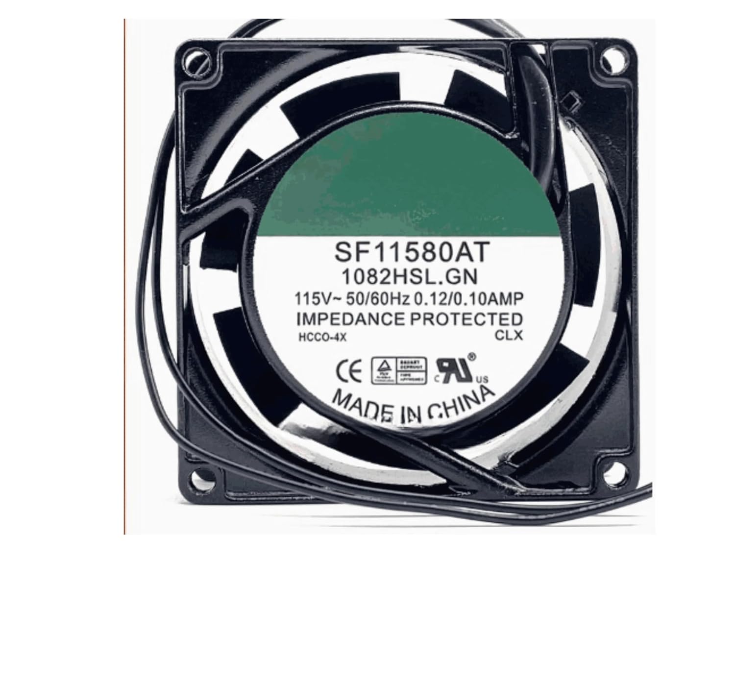 SF11580AT 1082HBL 8CM 80MM 8025 80x80x25mm 115V AC 0.1A Axial Cooling Fan
