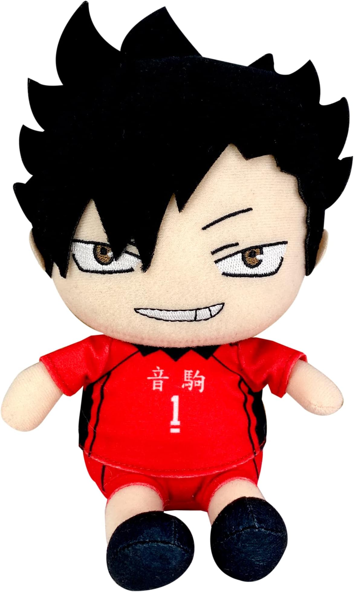 Haikyu!! S2- Kuroo Sitting Pose 6" Plush, Multicolor