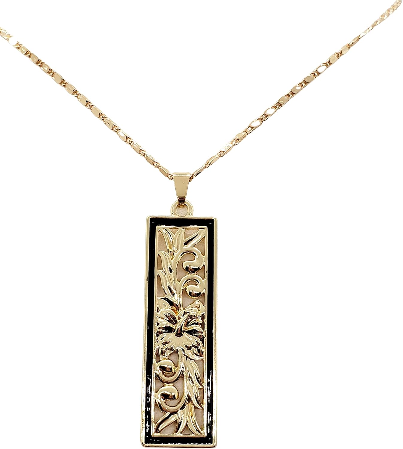 Healani Jewelry Hibiscus Heirloom Necklace