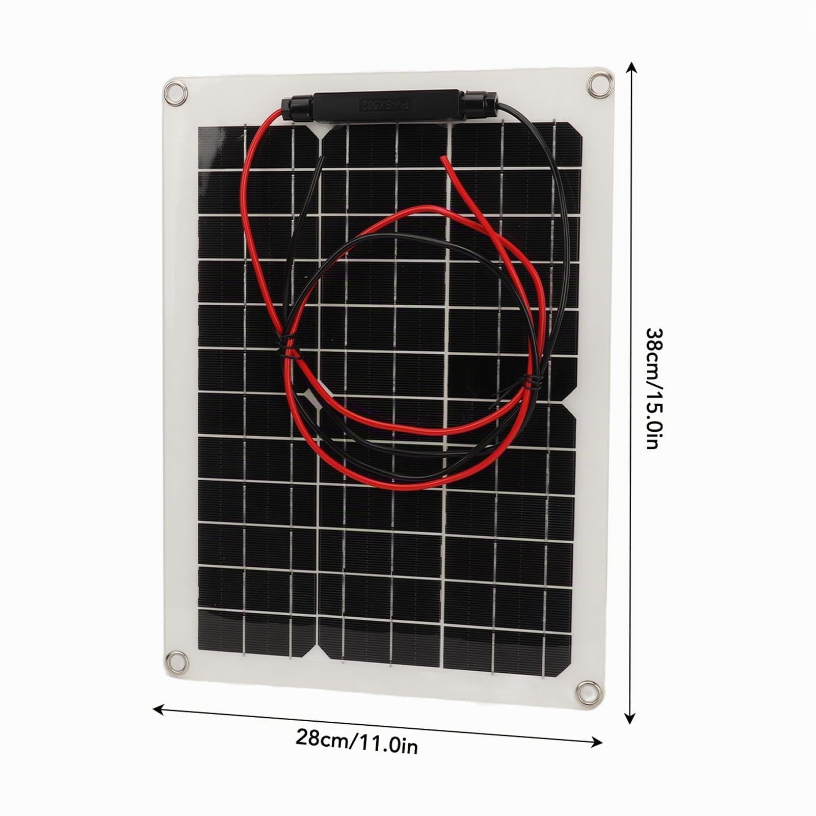 Panneau solaires 300 W haute efficacité, kit complet avec régulateur de charge IP67 50 A, compatible 12 V/24 V – idéal pour camping-car, van aménagé et usage nomade