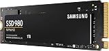 Samsung 980 MZ-V8V1T0BW | Disque SSD Interne NVMe M.2, PCIe 3.0, 1 To, Contrôle thermique intelligent - 3