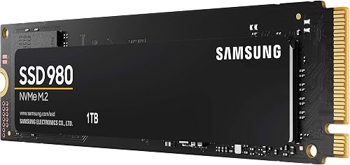 Samsung 980 MZ-V8V1T0BW | Disque SSD Interne NVMe M.2, PCIe 3.0, 1 To, Contrôle thermique intelligent - 3