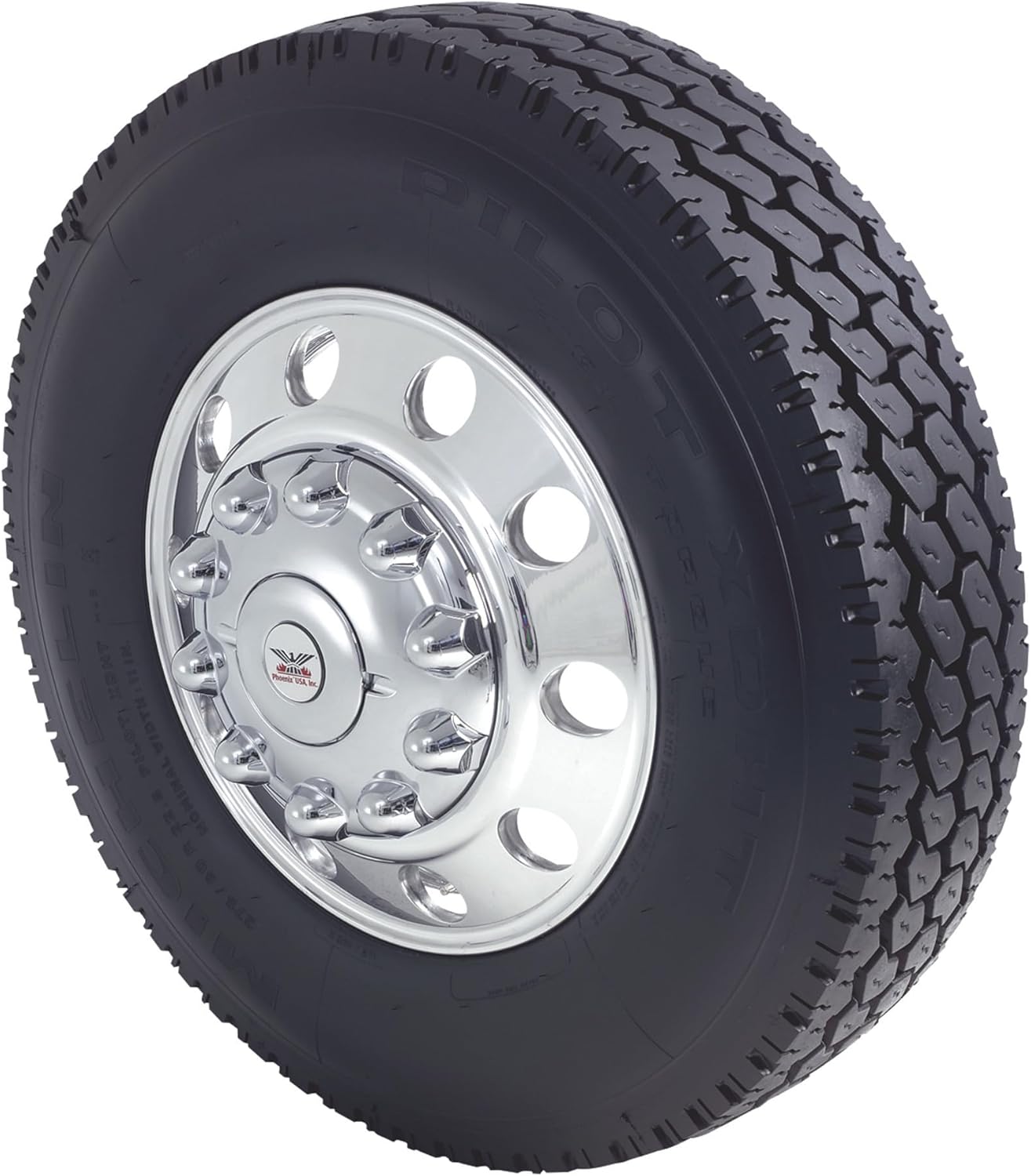 Phoenix USA Hub Cover - Front Wheel, Single Cover, Model# QH1200F