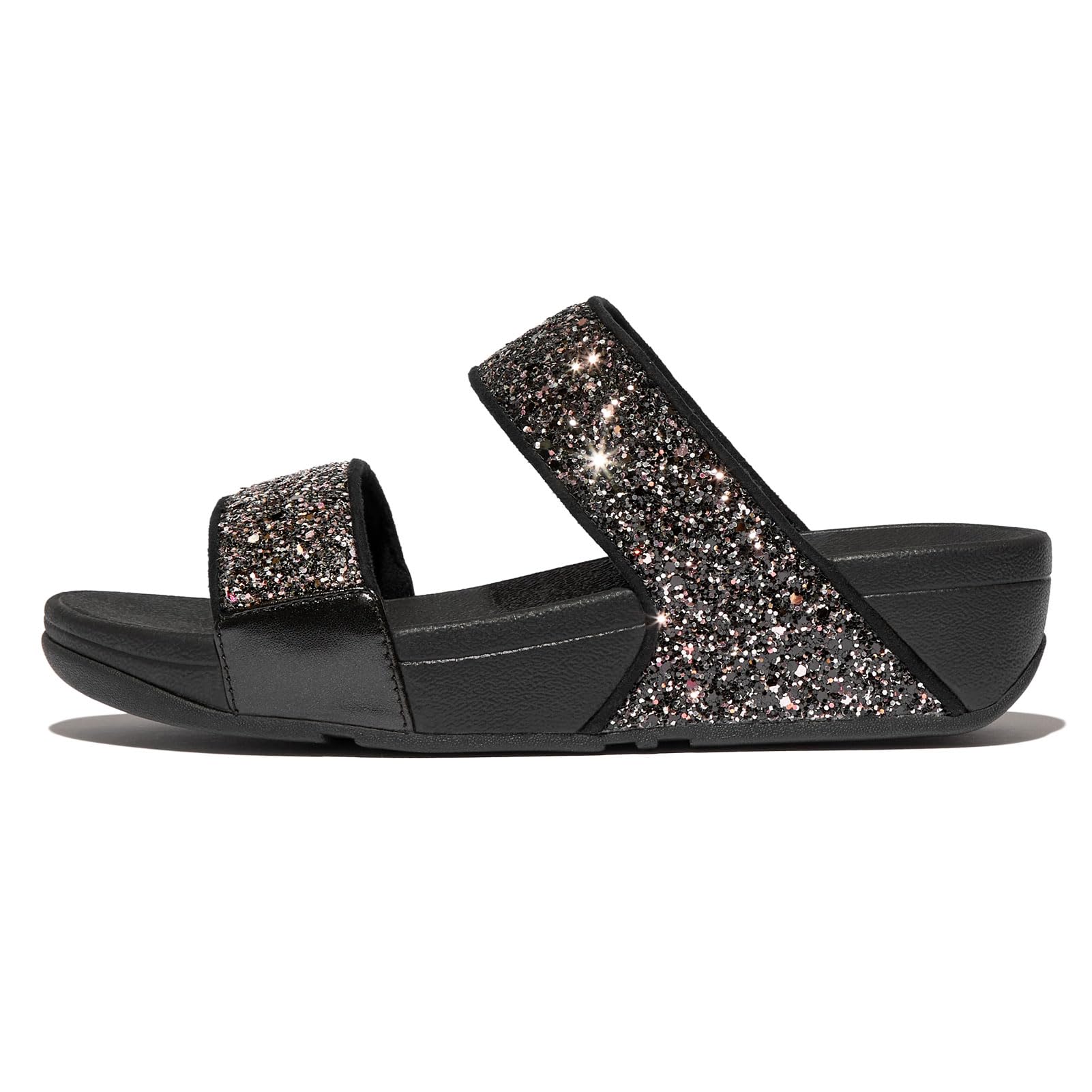Women's Lulu Glitter Slides, Summer Sandal - Lightweight & Comfortable with Natural Arch Support