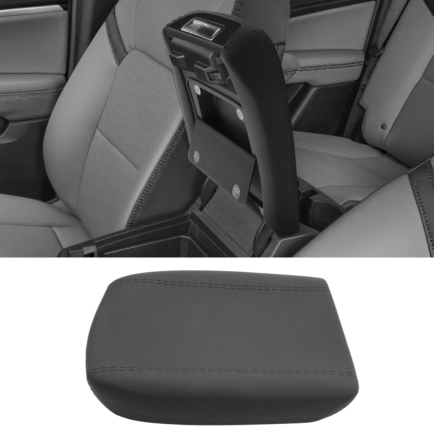 CDEFG for 2026 Chevy Colorado & GMC Canyon Center Console Cover for 2023-2026 Chevrolet Colorado/GMC Canyon Accessories Armrest Cover Middle Console Protector with Hidden Storage Poeckt