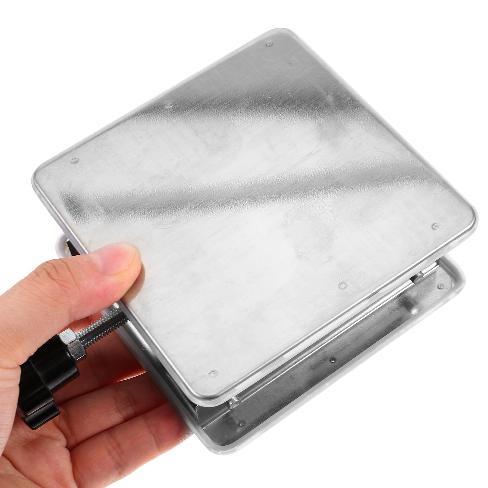 Mesa de laboratorio portátil de acero inoxidable ajustable de 7.5 pulgadas de altura para banco de trabajo de 28.5 pulgadas, soporte pesado para tories y Worhops