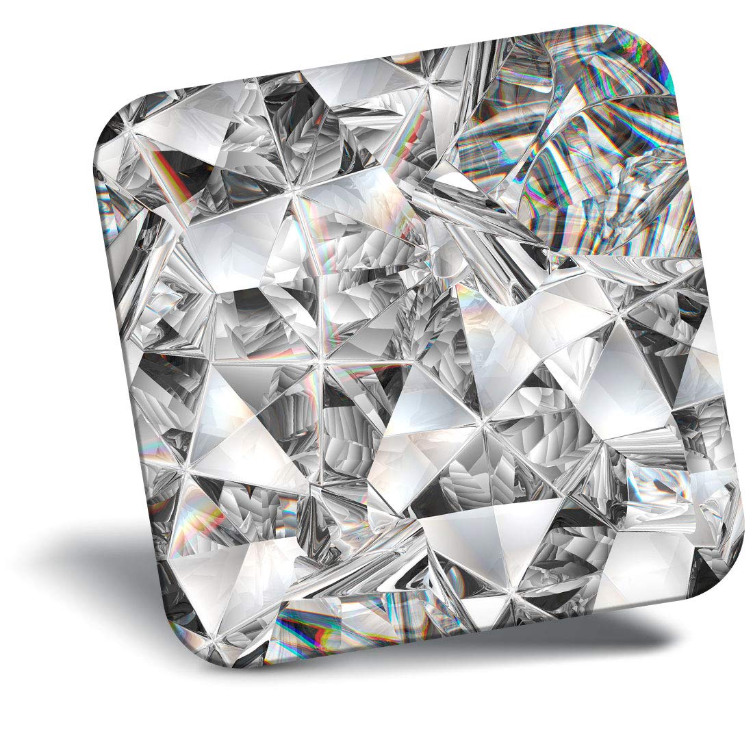 Destination Vinyl ltdFridge Magnet - Diamond Kaleidoscope Pattern 3234