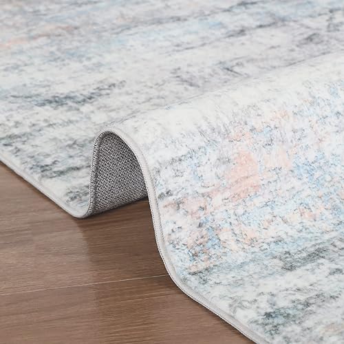 Miniatura 74 de Dripex Alfombra de piel sintética de conejo de 5 x 7 pies, alfombras esponjosas para sala de estar, alfombras lavables a máquina para dormitorio