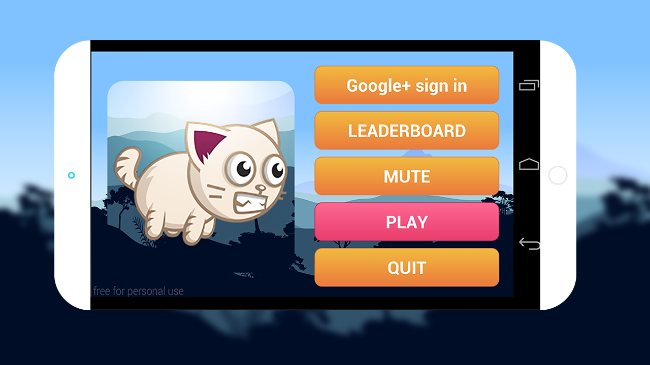 Cat Games App on the Amazon Appstore