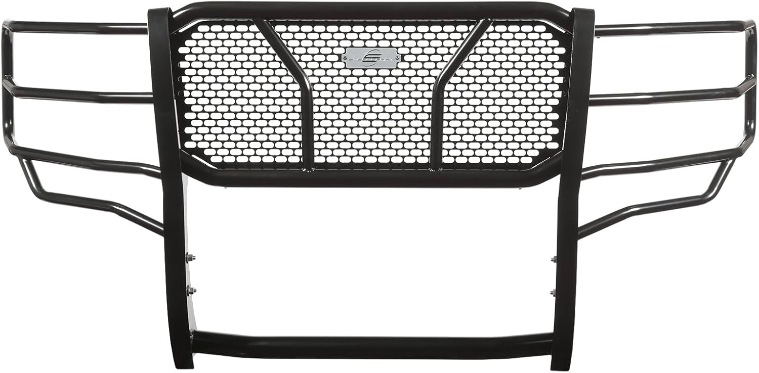 STEELCRAFT 50-0440 Custom Fit 2015-2017 Chevy Silverado 2500/3500 Heavy Duty Grill Guard Bumper Brush Guard Black