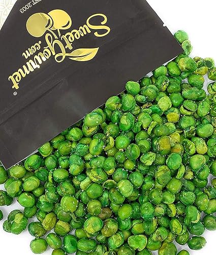 Miniatura 5 de SweetGourmet Guisantes verdes tostados y salados  Snacks saludables  1 libra