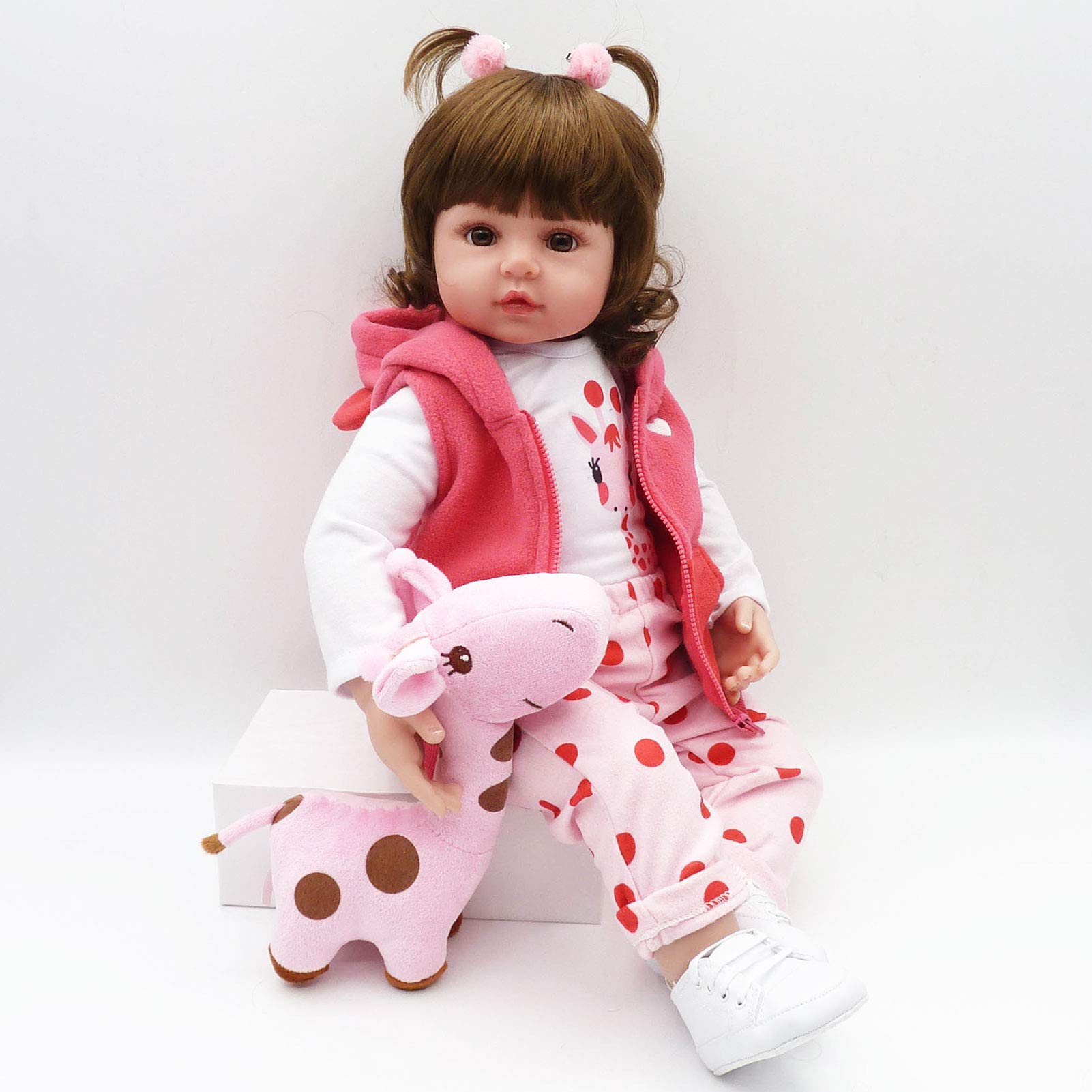 Amazon | 58cm リボーンドール 女の子 22 インチ リバース人形 フル