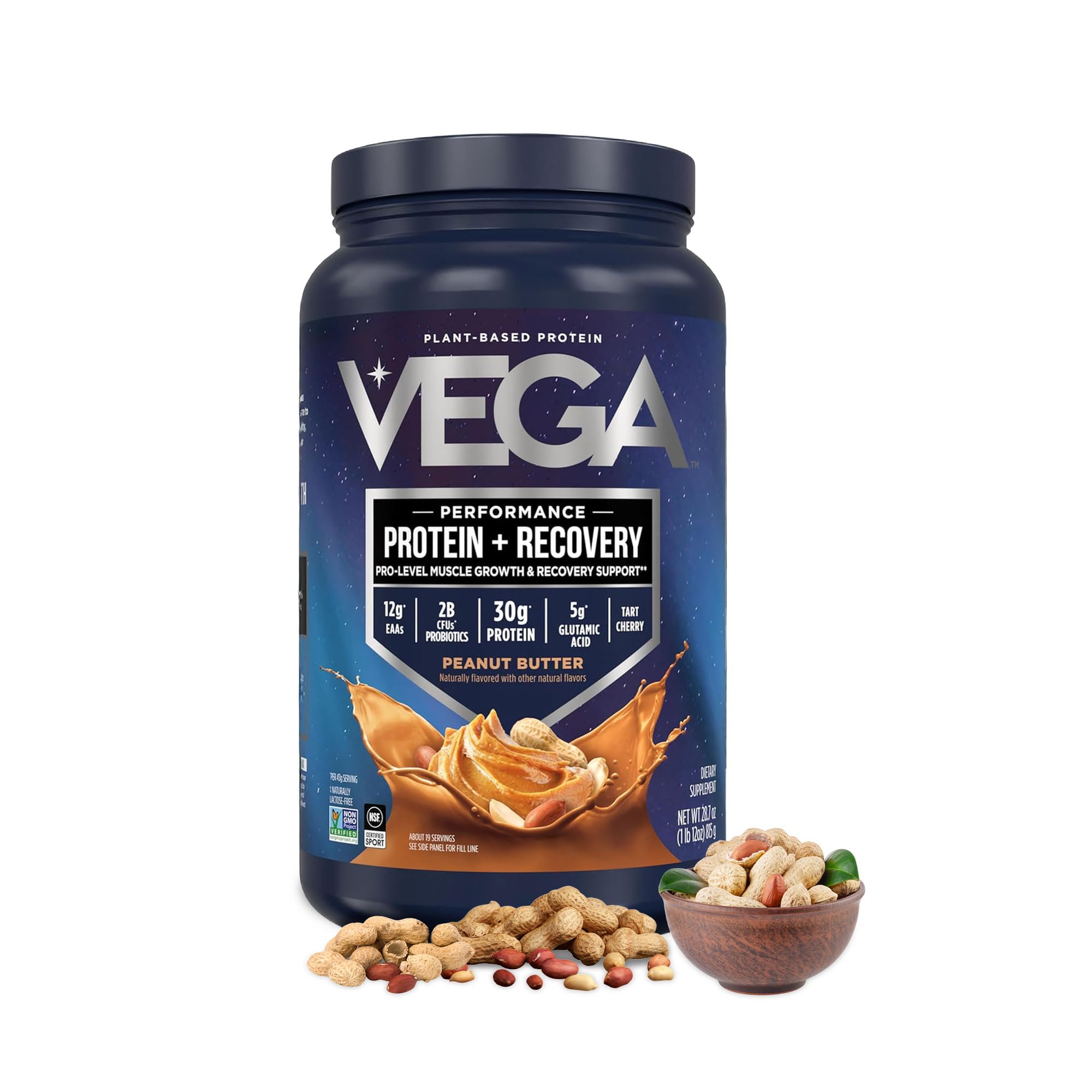 Vega Protein + Recovery, Vanilla – 30g Vegan Protein, Dairy & Gluten Free, Probiotics, NSF Certified, 28.8 oz (20 Servings) — Amazon image 17