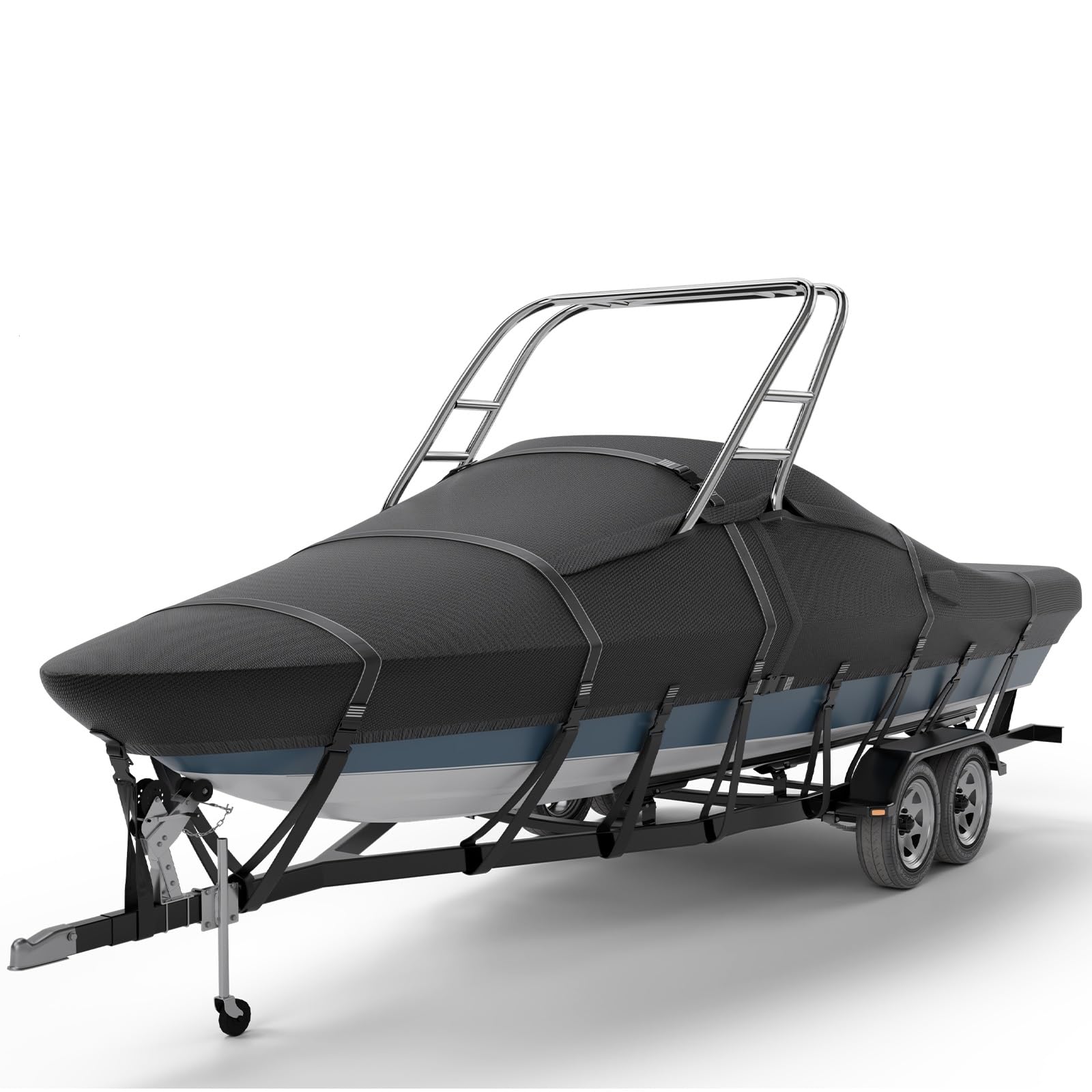 Photo 1 of Tuszom Boat Cover 1200D Polyester 22'-24' Black