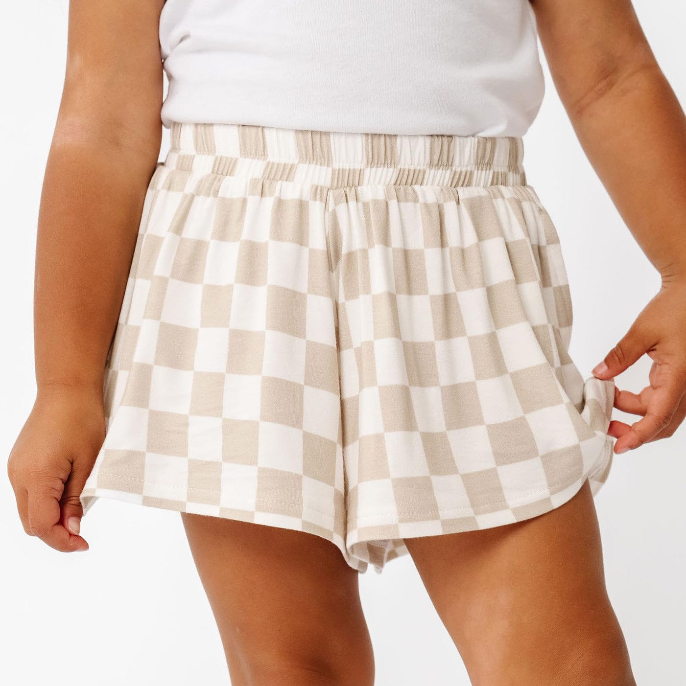 Copper Pearl Jersey Shorts: Soft and Stylish, Premium Knit Fabric Baby Shorts, Toddler Shorts - Perfect Baby Clothes, Toddler Summer Essentials with Deep Pockets - Brooks 2T