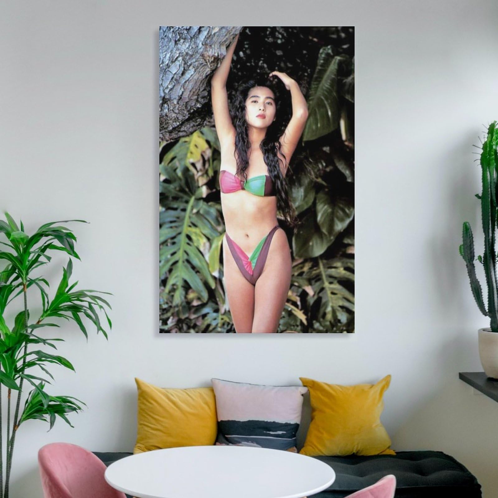 Amazon.co.jp: 飯島直子写真セクシーアートパネルポスター オフィス 