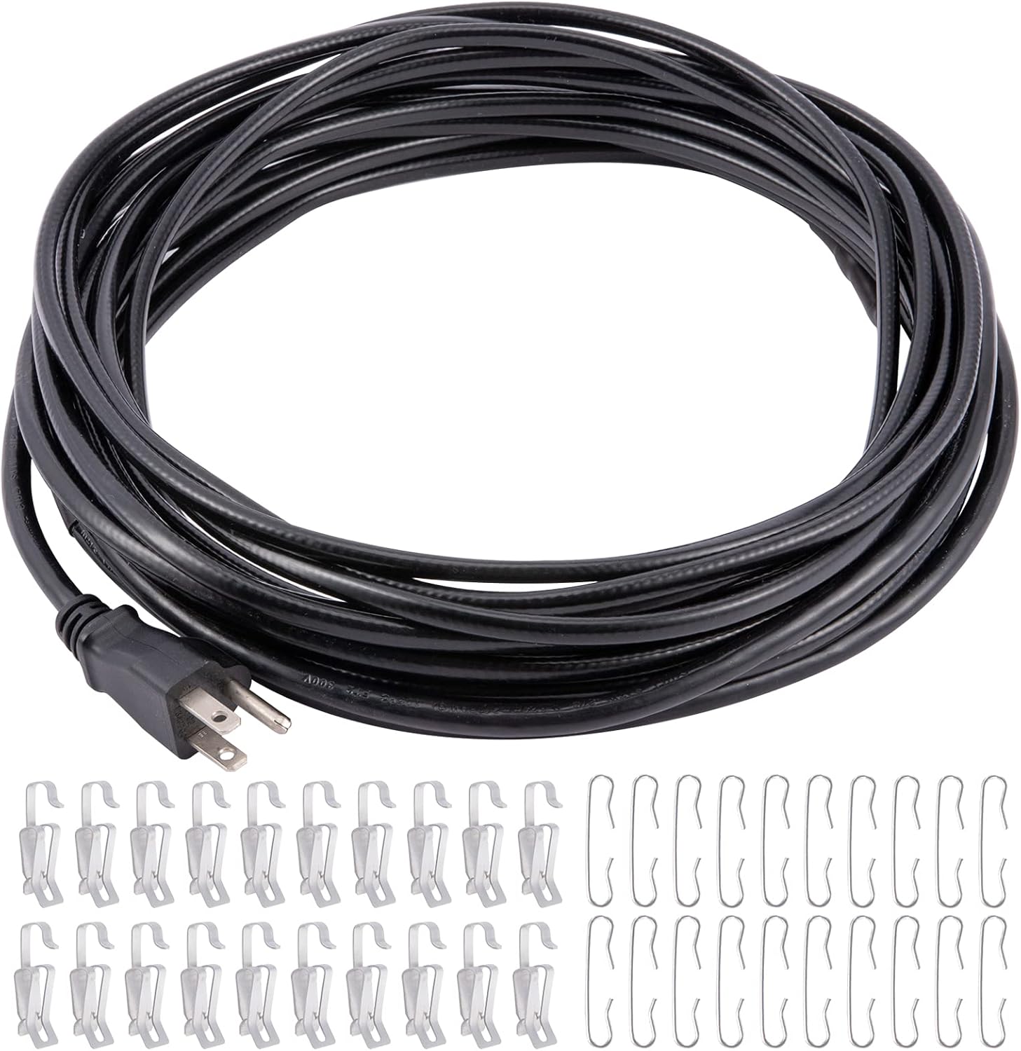 Buy PAMASE Roof Gutter Downspout Snow DeIcing Cable Kit 30ft De