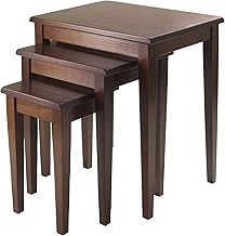 Winsome Wood Nesting Table, Walnut