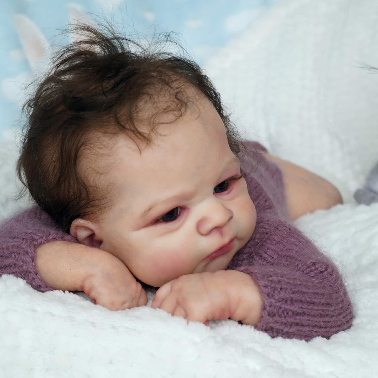 RXDOLL Realistyczne lalki Reborn Baby Dolls silikonowe na całe ciało winylowa dziewczyna 43 cm realistyczna pełna silikonowa lalka bobas wodoodporna prawdziwe życie Reborn lalki dziewczęce zabawka na