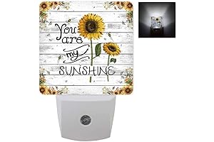 Sunshine Sunflower Night Light Plug in LED Lamp