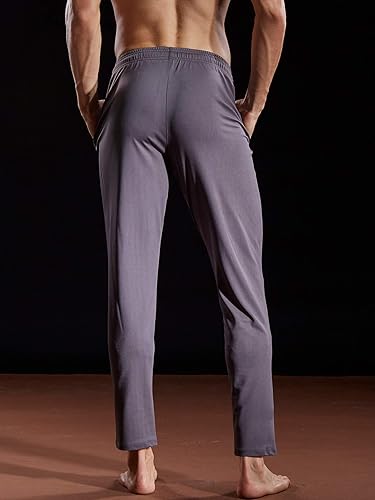 Vista 4 de NELEUS Pantalones cónicos de entrenamiento para hombre