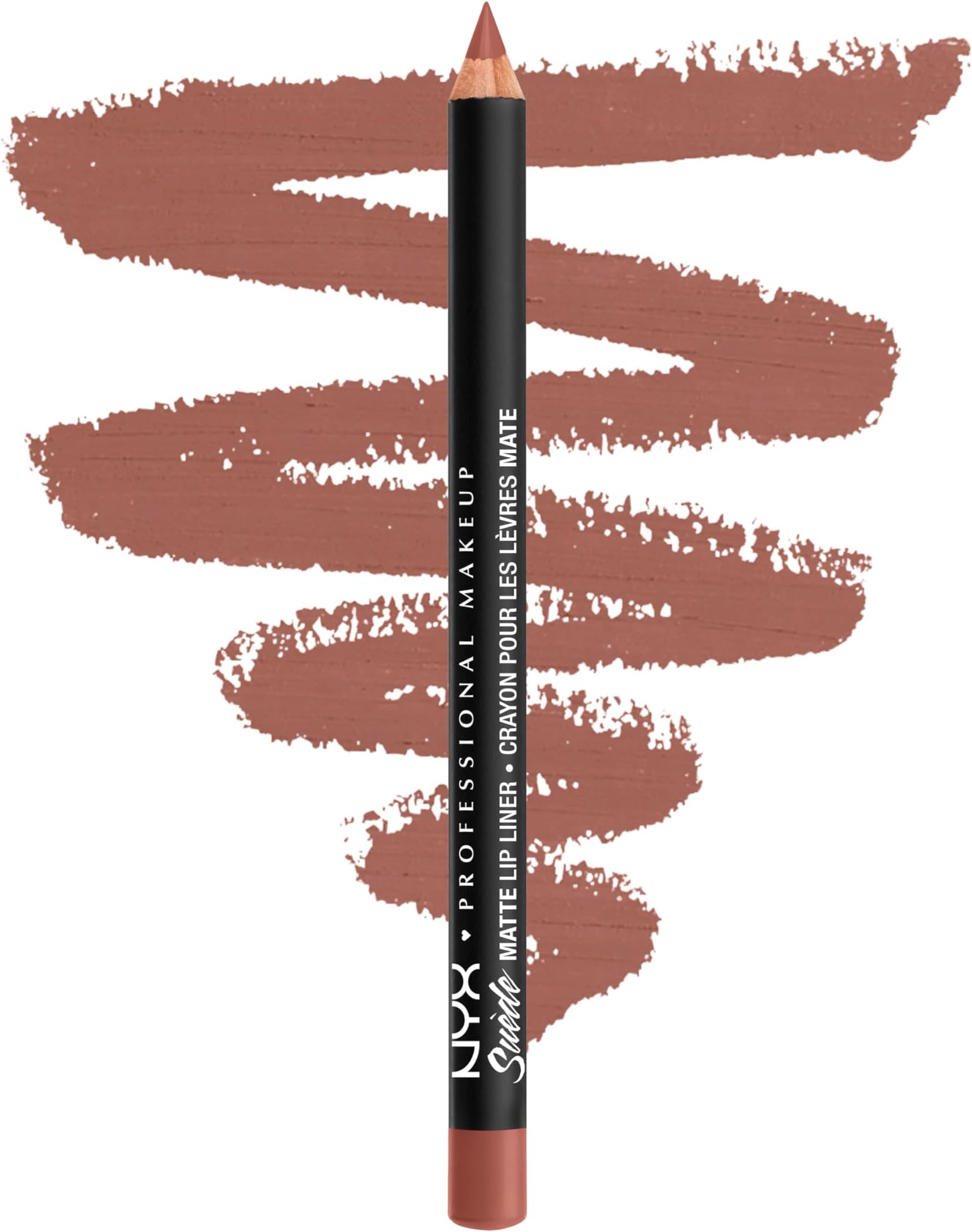 NYX PROFESSIONAL MAKEUP Suede Matte Lip Liner, Free Spirit 52