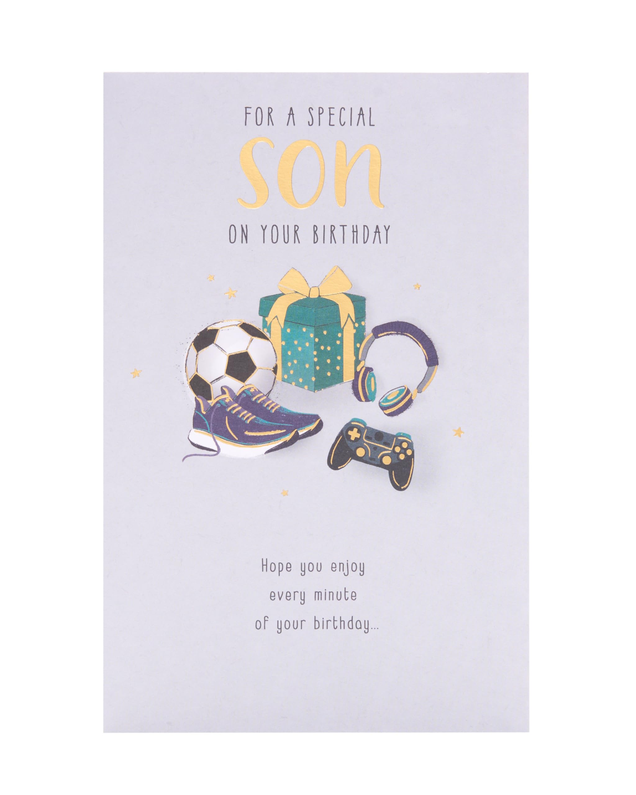 UK Greetings Birthday Card for Son - Gifts Design - Thinking of You Range