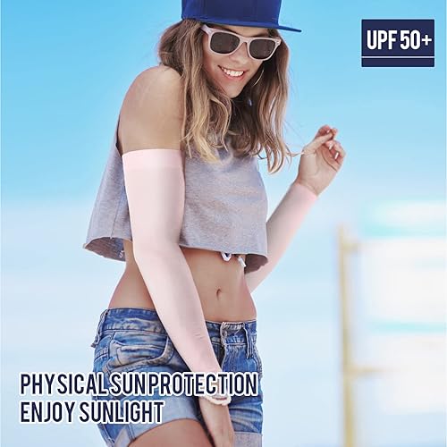 Miniatura 3 de GOUNOD Mangas de compresión de enfriamiento de protección solar para hombres - Jardinería al aire libre Deportes Entrenamientos Protector solar