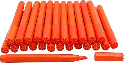 Thomas & Anca Club Supplies Ltd 25x Orange Bingo Felt Marker Pens Dabbers
