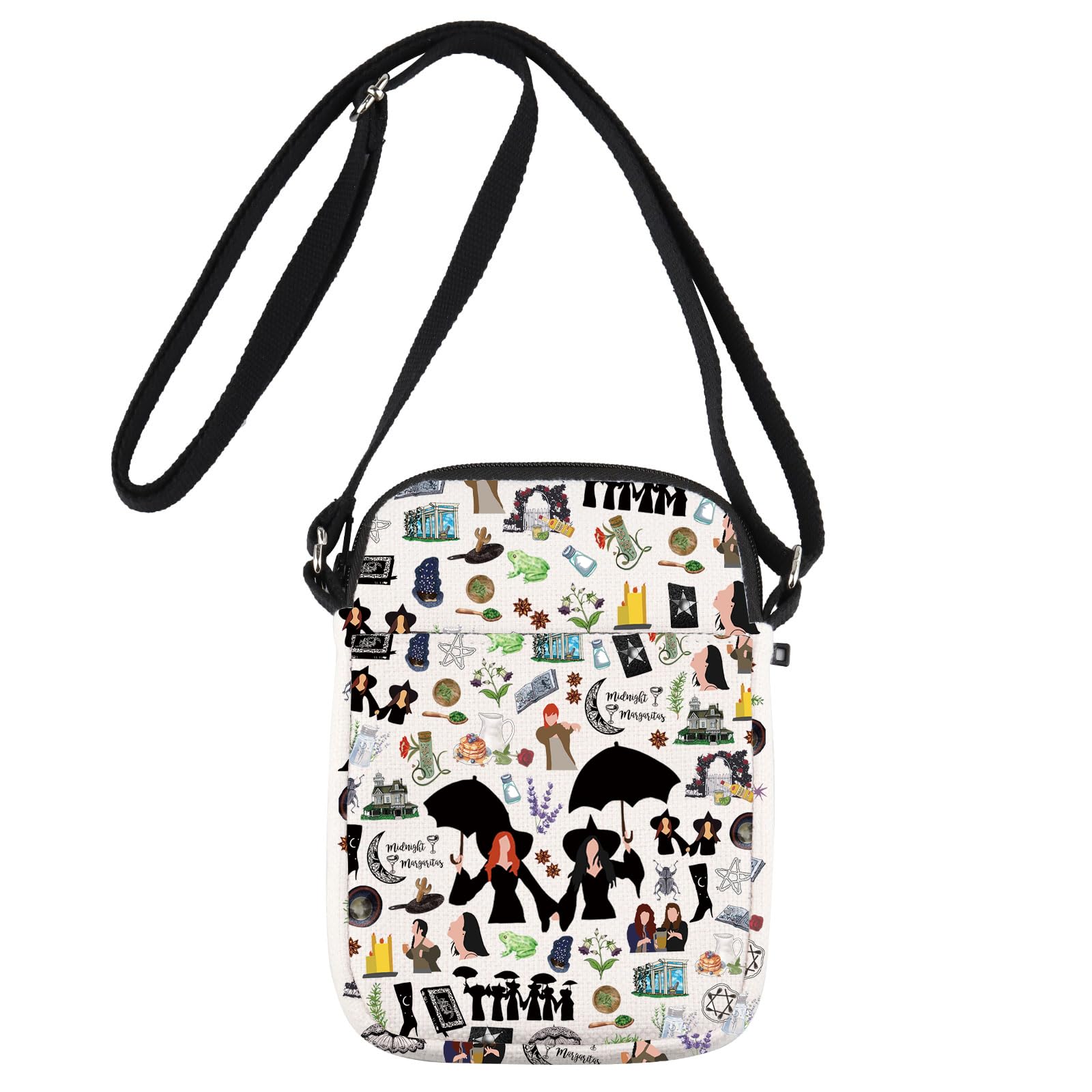 G2TUP Owens Sisters Crossbody Bag Salt Rosemary Lavender Lover Gifts Sally And Gillian Gifts Magic Witches Shoulder Bag