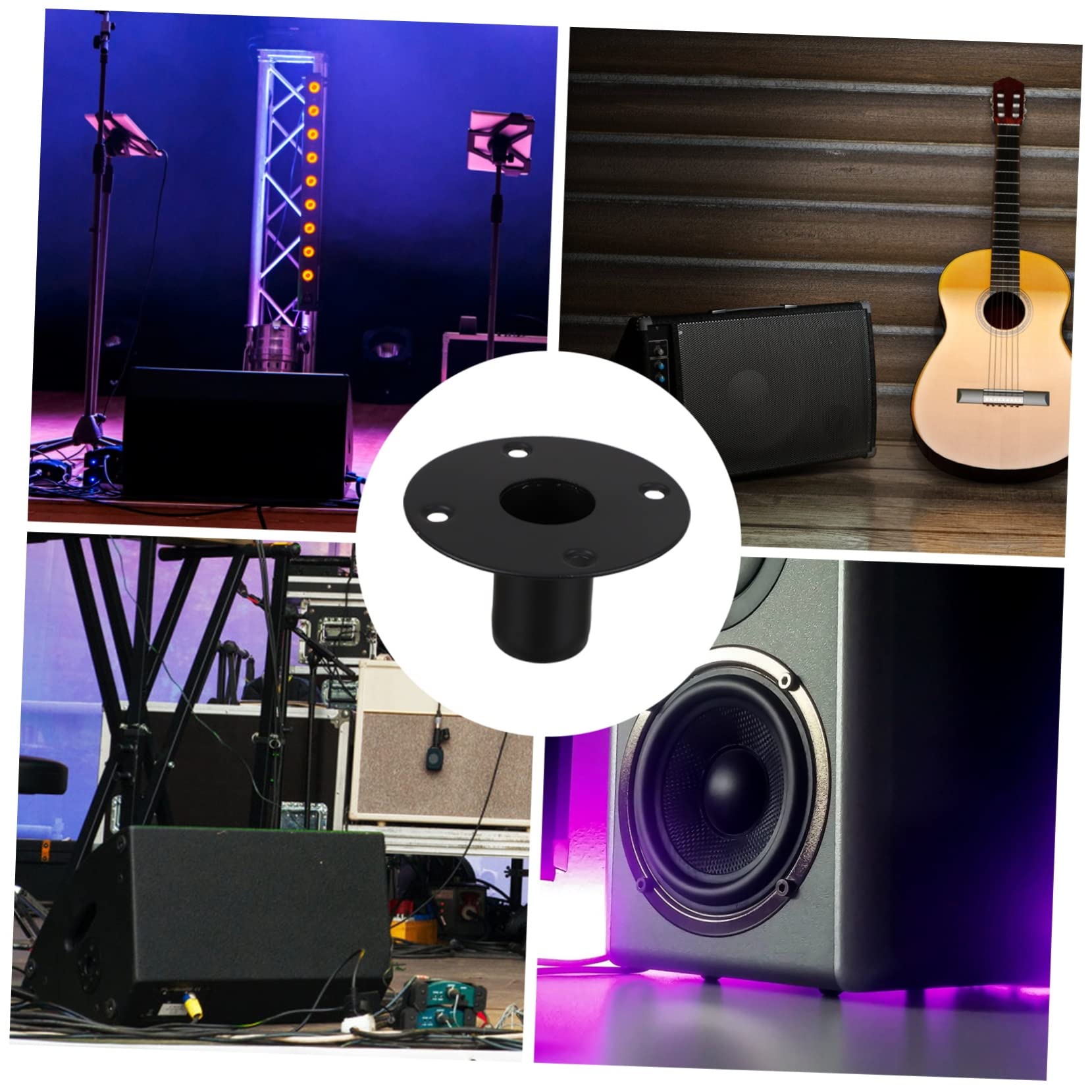 2 Piezas Asiento del Escenario del Altavoz Almohadillas para Altavoces Soporte para Altavoz Soportes utv Estudio Base de Altavoz de Soporte de Altavoz de Planchar