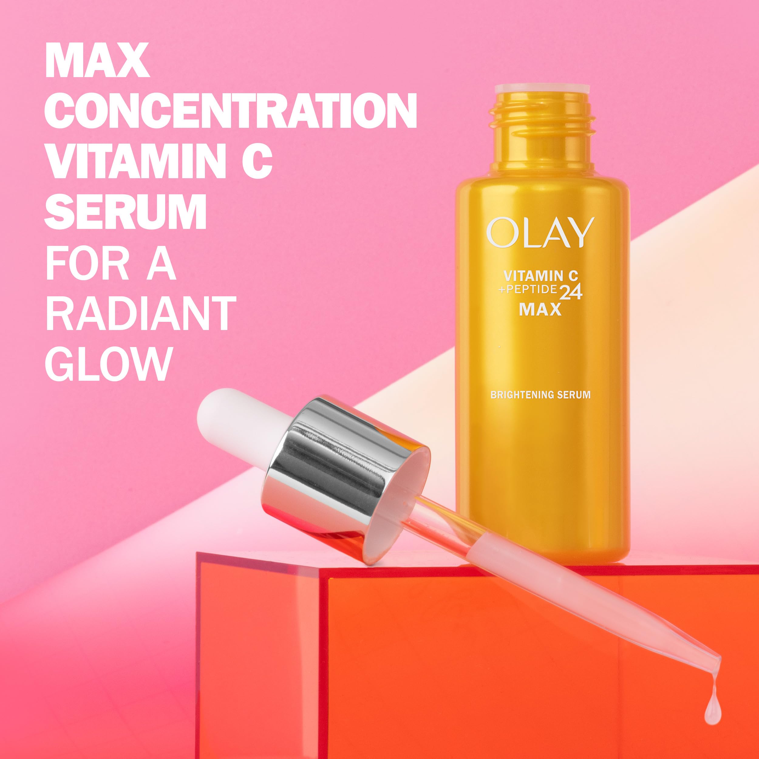 Olay Vitamin C + Peptide 24 MAX Brightening Face Serum