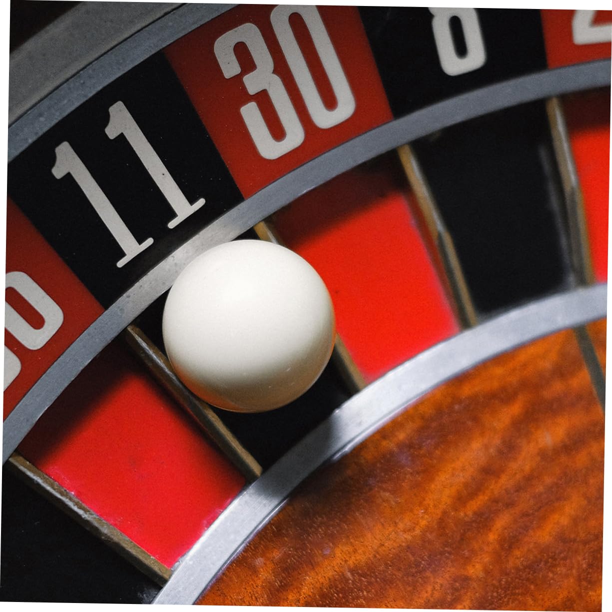 VANZACK 5Pcs Roulette Wheel Beads Elegant Game Balls for Tabletop Roulette for Parties and Game Nights Compatible with Wheels