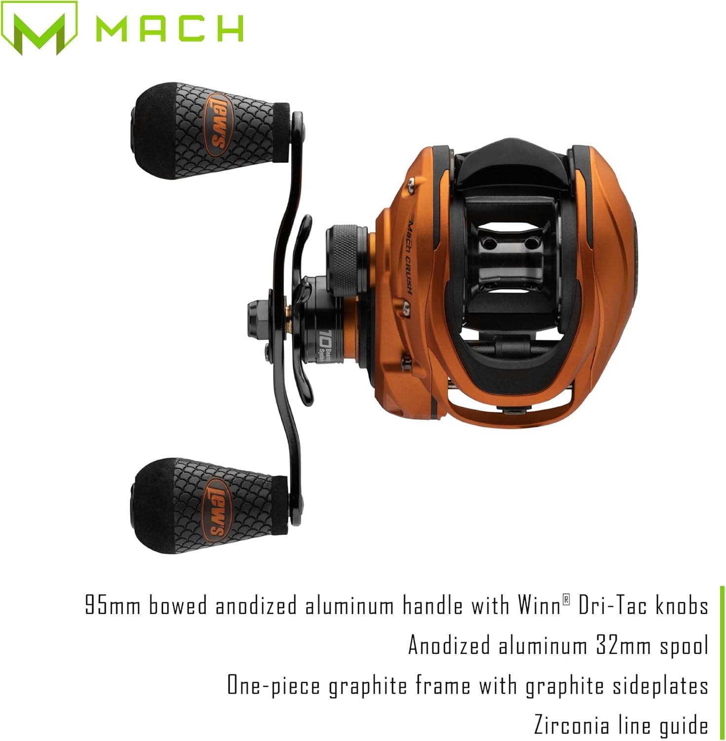 Lew's Mach Crush Baitcast Reel