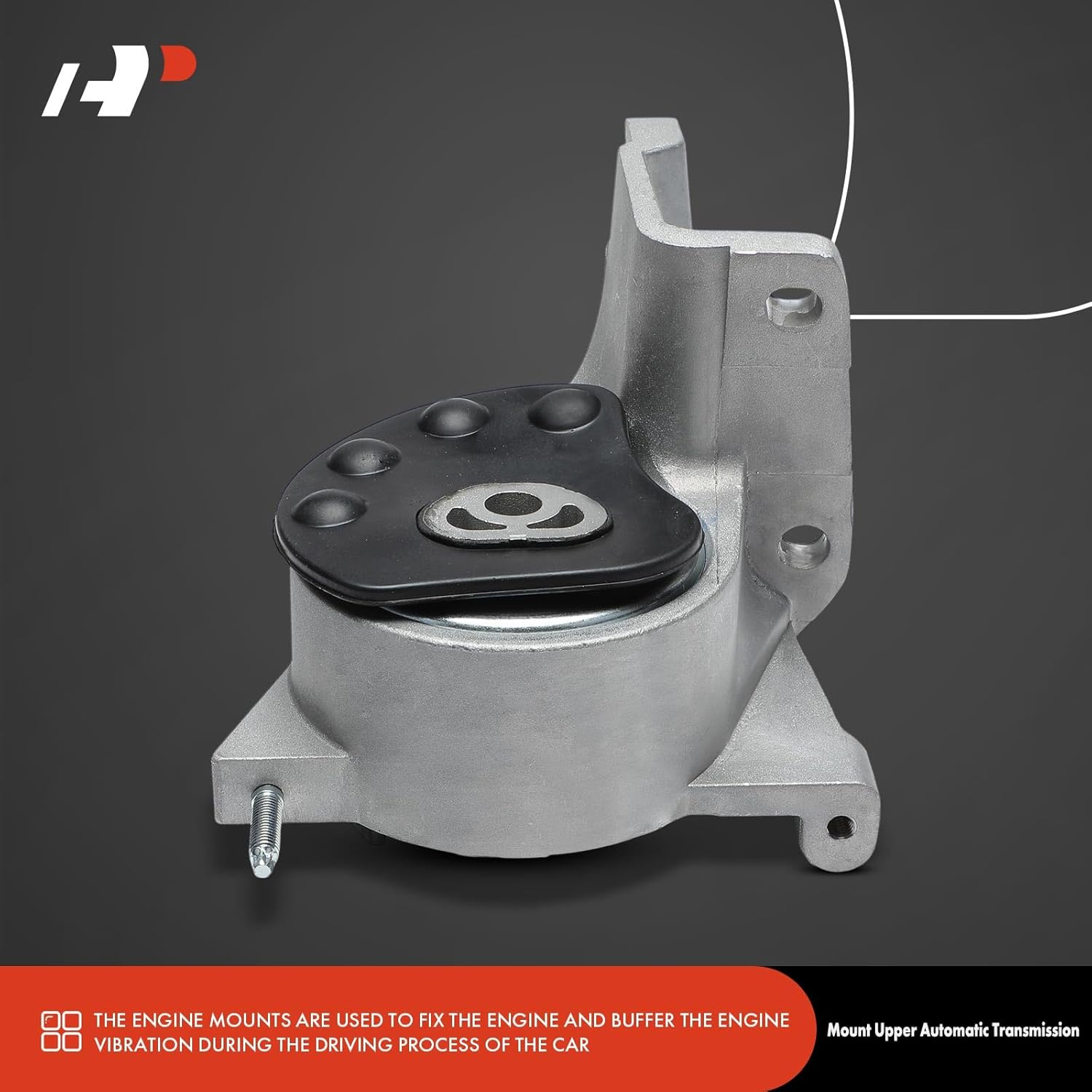 A-Premium Transmission Mount Compatible with Ford Taurus 2008-2019, Taurus X 2008-2009, Flex 2009-2019, Police Interceptor Sedan & Lincoln MKS 2009-2016, MKT 2010-2019 & Mercury Sable, Auto. Trans