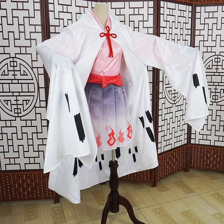 Amazon.co.jp: 鬼滅の刃 ハロウィン 衣装 栗花落 カナヲ（つゆり かな 