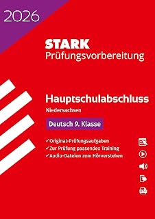 STARK Deutsch 9. Klasse - Hauptschulabschluss 2026 Niedersachsen - Prüfungsvorbereitung (Abschlussprüfungen)