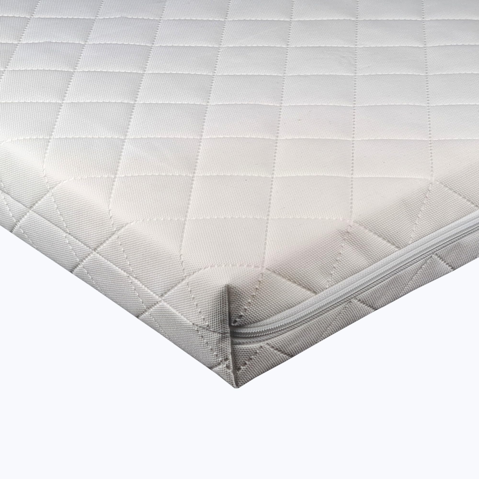 Luxe & Komfort Baby Cot/Crib Mattress, 80 x 45 cm, Water Resistant Removable Cover, Made in UK