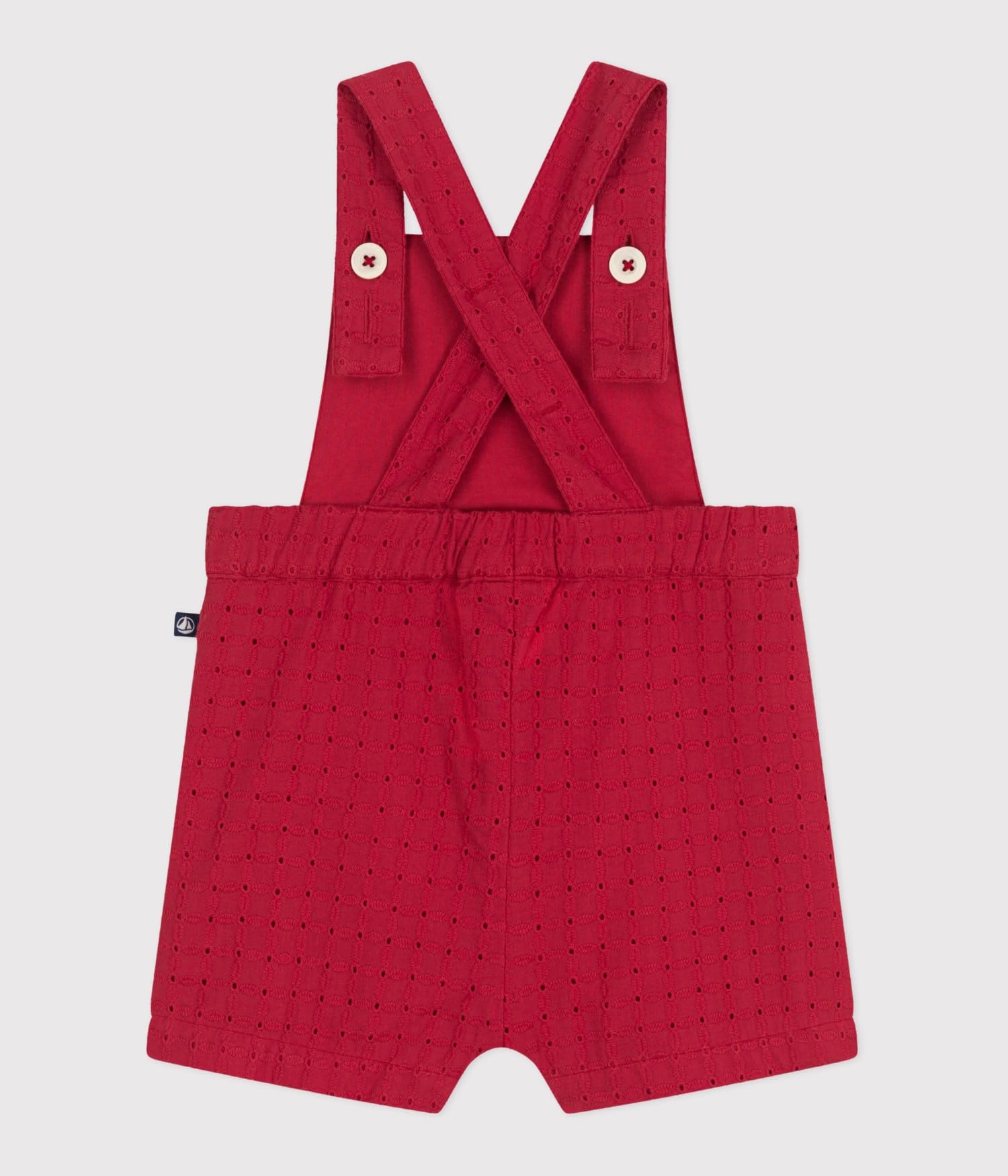 Petit Bateau Salopette Courte Bébé Fille
