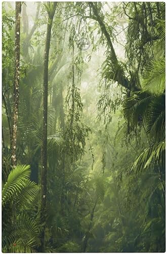 Miniatura 77 de Cubierta de interruptor de luz de 3 cuadrillas con diseño de flores azules púrpuras, cubierta de placa de pared de triple palanca, arbustos florales