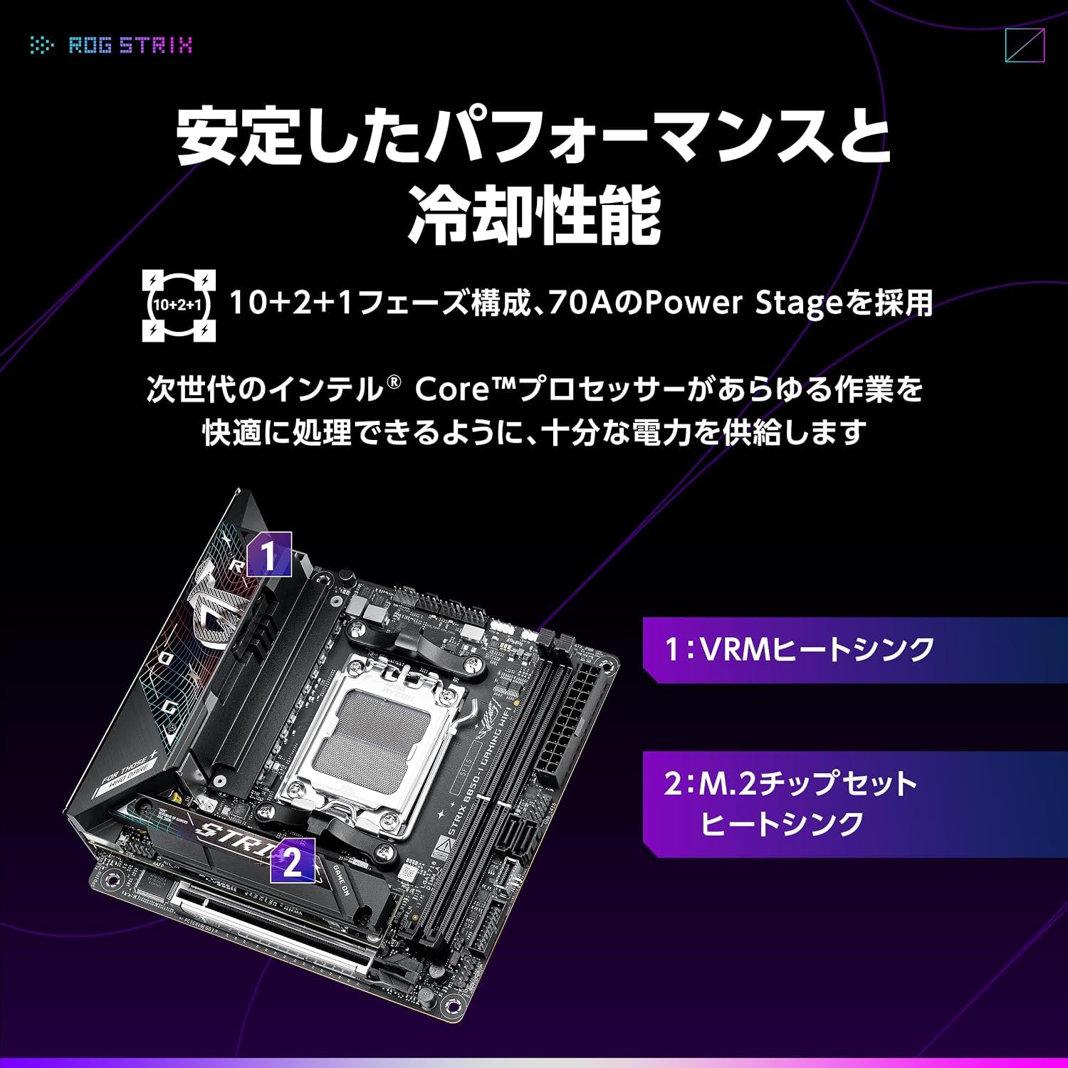 Amazon | ASUS AMD AM5 AMD B850 Mini-ITX マザーボード Ryzen 9000