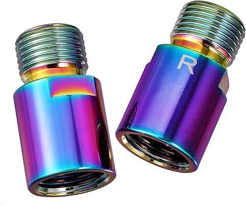 COOLHIYA 1 par pedal extensor cuñas pedal pedalax pedalax extensor de eje se bicicleta accesorios adaptador bicicleta