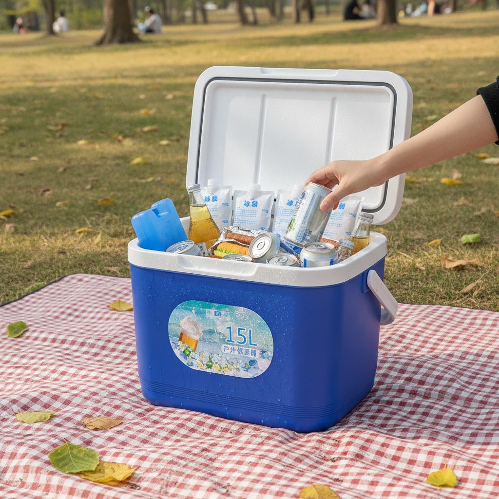 Glacière Rigide Isotherme en Plastique pour Camping et Pique-Nique, pour Les s - pour Les Sorties